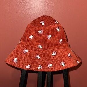 UO corduroy mushroom bucket hat